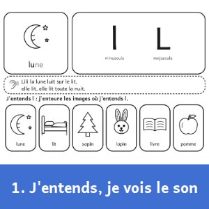 Aperçu 1 du livre Mes premiers pas en lecture