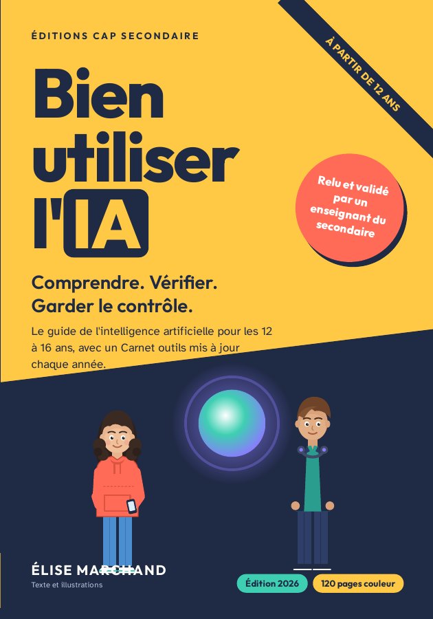 Couverture du livre Bien utiliser l'intelligence artificielle, Élise Marchand
